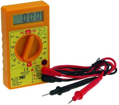 ChiliTec Digital Multimeter CTM 23 eco orange/gelb (Bulk)