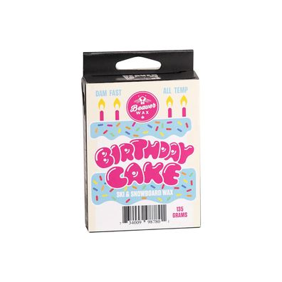 BEAVER WAX Snowboard Wax Birthday Cake no colour