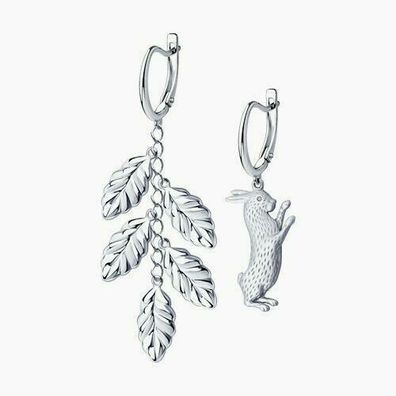 Silberohrringe Ohrringe Hänger 925 Silber Damenohrringe Echtschmuck mit Stein