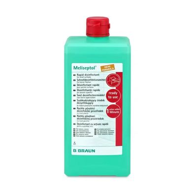 10x B. Braun Meliseptol® New Formula Desinfektionsmittel 1 Liter Dosierflasch| Flasch