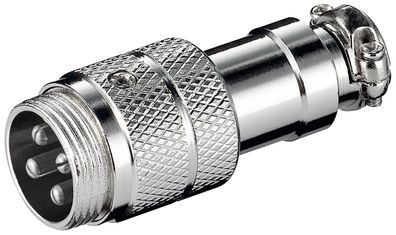 goobay Mikrofonstecker 4 Pin