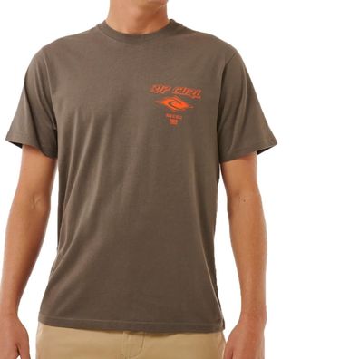 RIP CURL T-Shirt Fade Out Icon rock