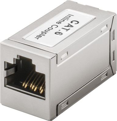 goobay RJ45 Modularkupplung/Verbinder CAT 6 (Bulk)