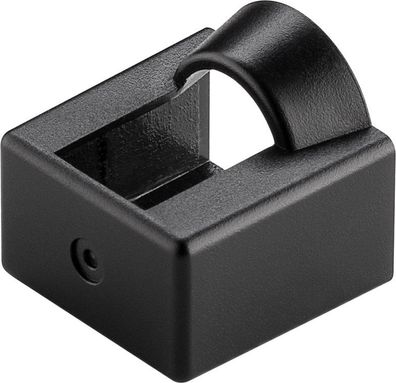 goobay Staubschutz für RJ45 Stecker schwarz (10 Stück)