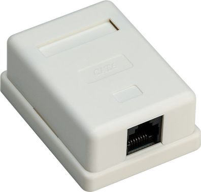 goobay CAT 6 UTP Anschlussdose RJ45 1 port