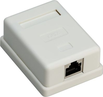 goobay CAT 6 STP Anschlussdose RJ45 1 port