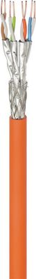 goobay CAT 7A Netzwerkkabel S/FTP PiMF orange 100 m