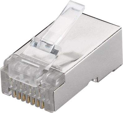 goobay RJ45 Stecker CAT 6 STP geschirmt (Bulk)