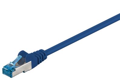 goobay Patchkabel Cat 6a S/FTP PIMF blau 5 m