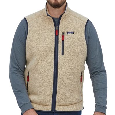 Patagonia Weste Retro Pile el cap khaki