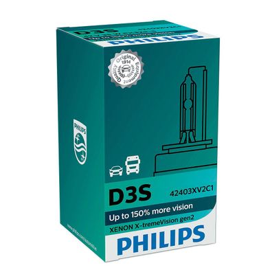 Philips Xenon X-tremeVision gen2 D3S PK32d-5 35 W 42 V (1er Faltschachtel)