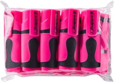 edding 7 Mini Textmarker neonpink (10 Stück)