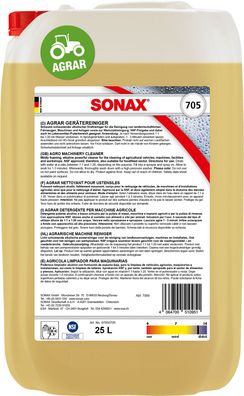 SONAX AGRAR GeräteReiniger 25 L