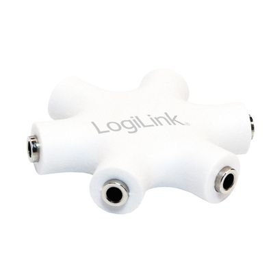 LogiLink LogiStar Audio Splitter weiß (1er Blister)