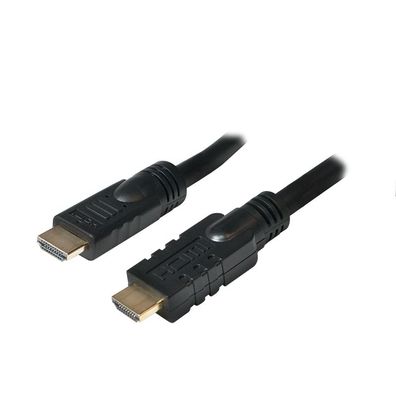 LogiLink Aktives High Speed HDMI Kabel schwarz 20 m