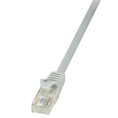 LogiLink CAT 5e Patchkabel U/UTP grau 0,25 m