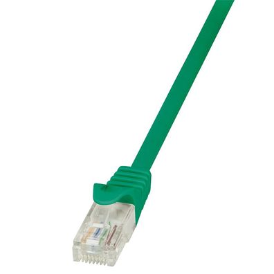 LogiLink CAT 5e Patchkabel U/UTP grün 0,25 m