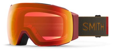 SMITH Schneebrille As Io Mag ironwood + everyday red mirror storm yellow flash