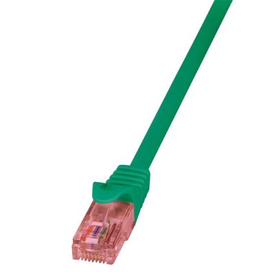 LogiLink CAT 6 Patchkabel U/UTP PrimeLine grün 3 m