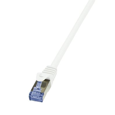 LogiLink CAT 7 600 MHz S/FTP PIMF PrimeLine weiß 0,25 m