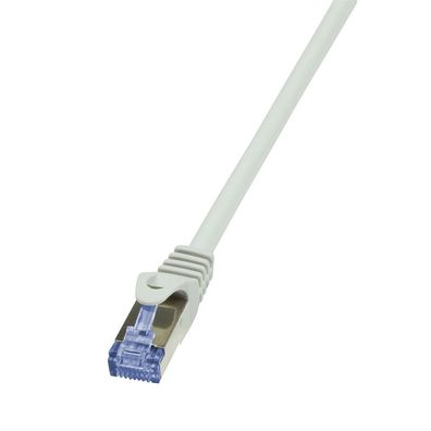 LogiLink CAT 7 600 MHz S/FTP PIMF PrimeLine grau 0,75 m