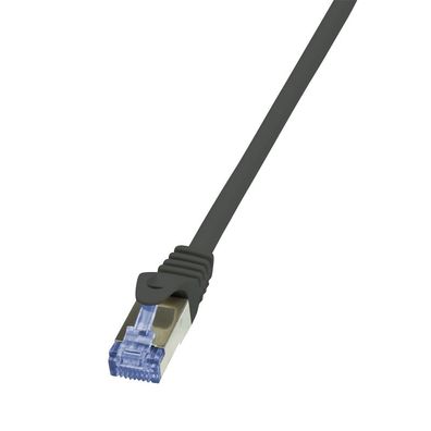 LogiLink CAT 7 600 MHz S/FTP PIMF PrimeLine schwarz 0,3 m