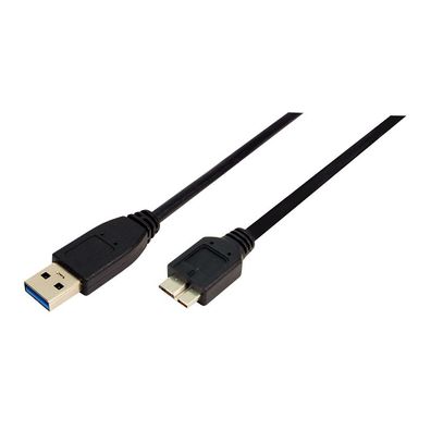 LogiLink USB 3.0 Kabel Anschluss A auf B Micro 2 x Stecker 060 m