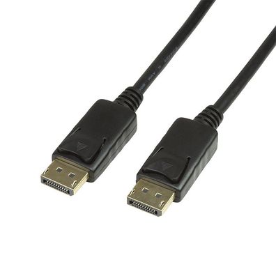 LogiLink DisplayPort Anschlusskabel 1.2 4K 60 Hz 5 m