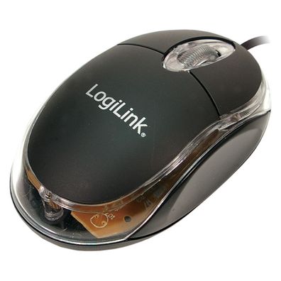 LogiLink Maus optisch USB Mini mit LED (1er Blister)