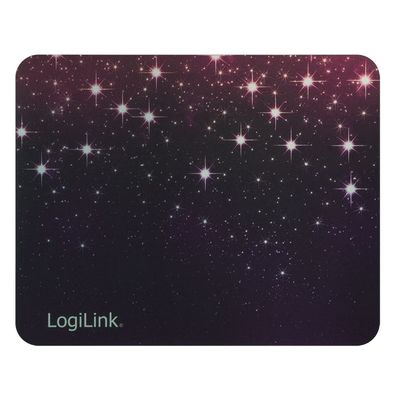 LogiLink Golden Laser Mauspad Outer Space Design (1er Blister)