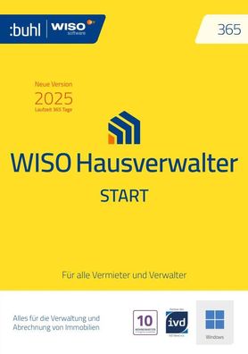 WISO Hausverwalter 365 Start NEUE Version 2025 Deutsch Download