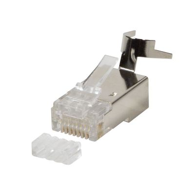 LogiLink RJ45 Modularstecker geschirmt (50 Stück)