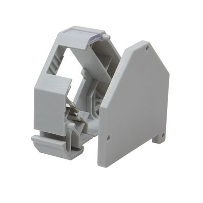 LogiLink Hutschienenadapter für 1 x RJ45 Keystone Modul kunststoff (Bulk)