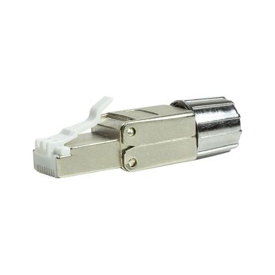 LogiLink CAT 8.1/6A Feldkonfektionierbarer RJ45 Stecker EconLine (1er Softpack)