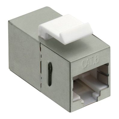 LogiLink CAT 6 Keystone Verbinder RJ45 geschirmt mit Einrastung (Bulk)