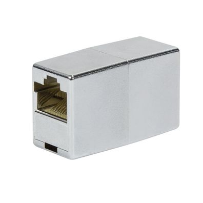 LogiLink RJ45 Mini Patchkabelverbinder 5e geschirmt Kunststoff (Bulk)