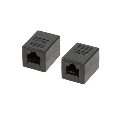 LogiLink CAT 6 Patchkabelverbinder UTP schwarz (Bulk)