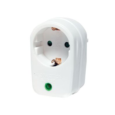 LogiLink Steckdosenadapter weiß (1er Blister)