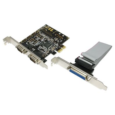 LogiLink PCI Express Karte 2 x Seriell + 1 x Parallel (1er Faltschachtel)