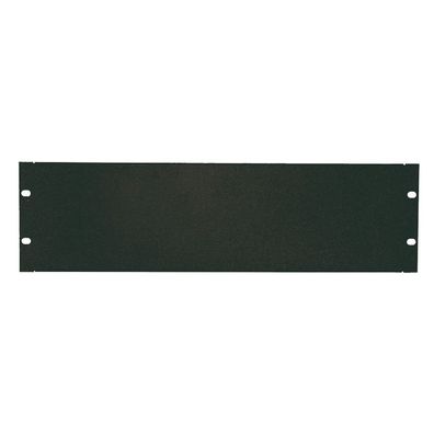 LogiLink 19" Geschlossenes Blindpanel 4HE schwarz 1,2 mm (1er Falschachtel)