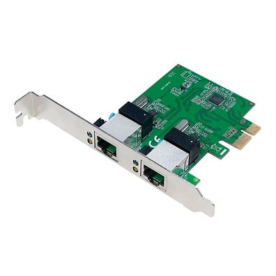 LogiLink 2 Port Gigabit LAN PCI Express Karte (1er Faltschachtel)