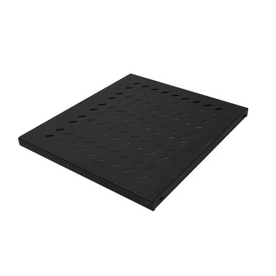 LogiLink 19" Fachboden für Schränke mit einer Tiefe von 600 mm schwarz 465 x 345 mm