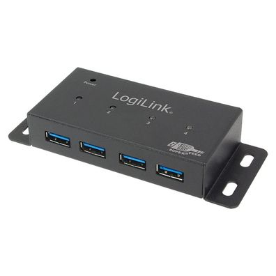 LogiLink USB 3.0 HUB 4 Port Metall (1er Faltschachtel)