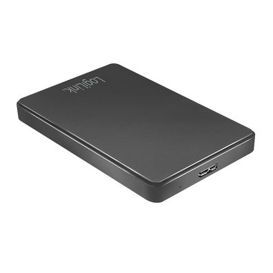 LogiLink Festplattengehäuse 2,5" SATA USB 3.0 schwarz (1er Faltschachtel)