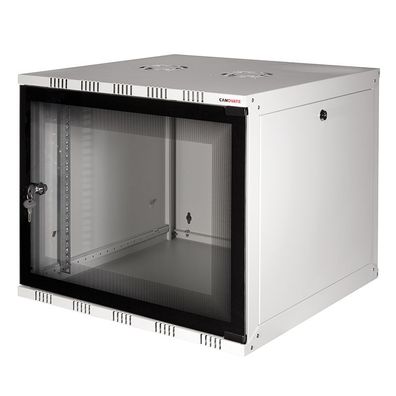 LogiLink 19" SOHO Wandschrank 12HE Flatpack unmontiert grau 540 x 400 mm