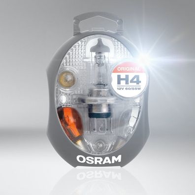 OSRAM Ersatzlampenboxen für PKW H4 12V/60-55 W (Minibox-Set)