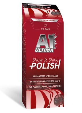 Dr. Wack A1 ULTIMA Show & Shine Polish 250 ml