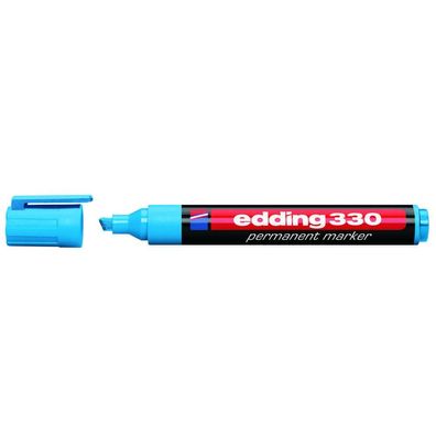 edding 330 Permanentmarker hellblau