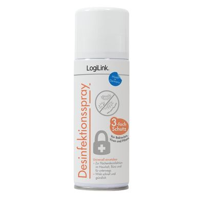 LogiLink Flächendesinfektionsspray 200 ml