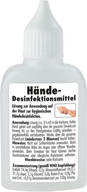 SONAX Hände Desinfektionsmittel 50 ml